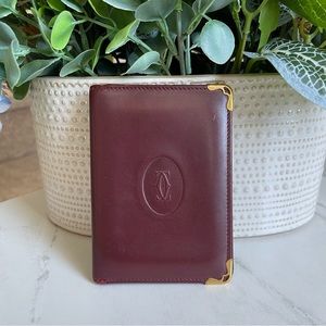 Cartier Red LeatherCard Holder